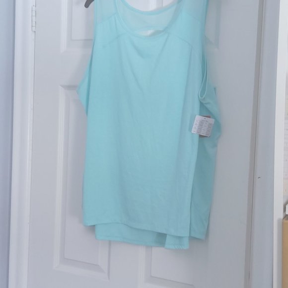 NWT Zone Pro Women's Open Back Workout Tank Top 3x - Picture 1 of 2